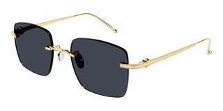 Cartier CT0403S men Gold Geometric Sunglasses