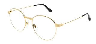 Cartier Santos de Cartier CT0405O men Gold Round Eyeglasses