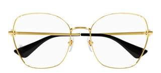 Cartier Signature C de Cartier CT0413O women Gold Butterfly Eyeglasses