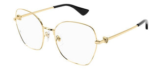 Cartier Signature C de Cartier CT0413O women Gold Butterfly Eyeglasses