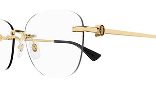 Cartier CT0414O women Gold Geometric Eyeglasses