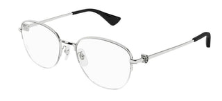 Cartier Signature C de Cartier CT0415OA women Silver Round Eyeglasses