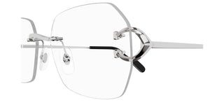 Cartier Signature C de Cartier CT0416O unisex Silver Visor Eyeglasses