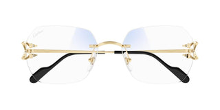 Cartier Signature C de Cartier CT0416S unisex Gold Geometric Sunglasses