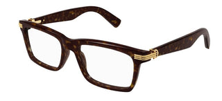 Cartier Première de Cartier CT0420O men Havana Geometric Eyeglasses