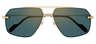 Cartier Première de Cartier CT0426S men Gold Pilot Sunglasses