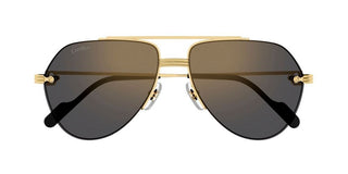 Cartier Première de Cartier CT0427S men Black Pilot Sunglasses