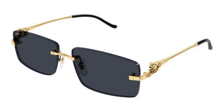 Cartier Panthère de Cartier CT0430S unisex Gold Squared Sunglasses