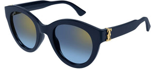 Cartier Signature C de Cartier CT0436S women Blue Cat Eye Sunglasses