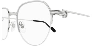 Cartier Première de Cartier CT0446O men Silver Round Eyeglasses