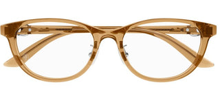 Cartier Signature C de Cartier CT0456OJ women Brown Cat Eye Eyeglasses