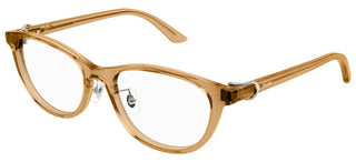 Cartier Signature C de Cartier CT0456OJ women Brown Cat Eye Eyeglasses