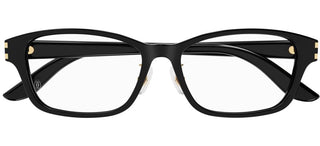 Cartier Signature C de Cartier CT0457OJ men Black Squared Eyeglasses