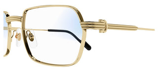 Cartier Première de Cartier CT0463S men Gold Rectangle Sunglasses