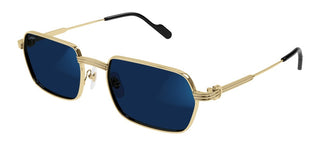 Cartier Première de Cartier CT0463S men Gold Rectangle Sunglasses