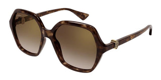 Cartier Signature C de Cartier CT0470S women Havana Oversize Sunglasses