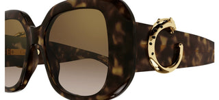 Cartier Panthère de Cartier CT0471SA women Havana Oversize Sunglasses