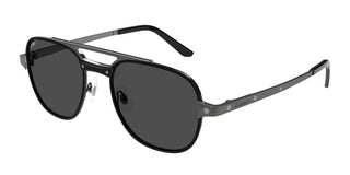 Cartier CT0477S men Black Geometric Sunglasses