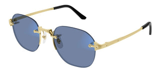 Cartier Santos de Cartier CT0478S men Gold Pantos Sunglasses