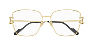 Cartier CT0486O women Gold Cat Eye Eyeglasses