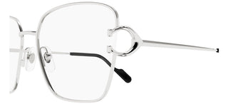 Cartier CT0486O women Silver Cat Eye Eyeglasses