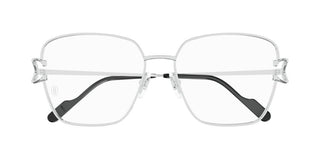 Cartier CT0486O women Silver Cat Eye Eyeglasses