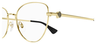 Cartier Ct0490o Women Gold Cat Eye Eyeglasses