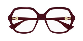 Cartier CT0492O women Red Oversize Eyeglasses