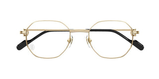 Cartier Ct0500o Unisex Gold Round Eyeglasses