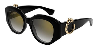 Cartier Ct0502s Women Black Butterfly Sunglasses