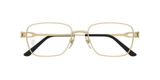 Cartier Ct0519o Men Gold Squared Eyeglasses