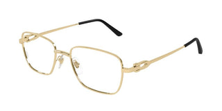 Cartier Ct0519o Men Gold Squared Eyeglasses