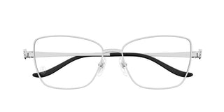 Cartier Ct0523o Women Silver Butterfly Eyeglasses