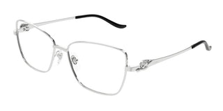 Cartier Ct0523o Women Silver Butterfly Eyeglasses