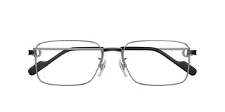 Cartier Ct0527o Men Ruthenium Squared Eyeglasses