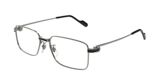 Cartier Ct0527o Men Ruthenium Squared Eyeglasses