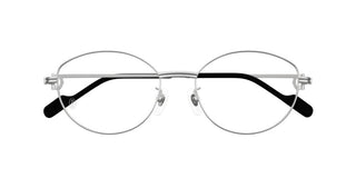 Cartier Ct0528o Women Silver Round Eyeglasses