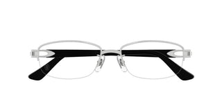 Cartier Ct0530o Unisex Black Squared Eyeglasses