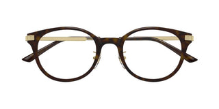 Cartier Ct0531o Unisex Havana Round Eyeglasses