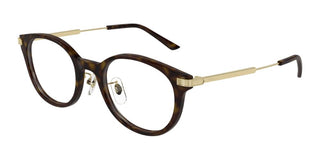 Cartier Ct0531o Unisex Havana Round Eyeglasses