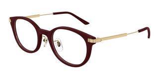 Cartier Ct0531o Unisex Red Round Eyeglasses