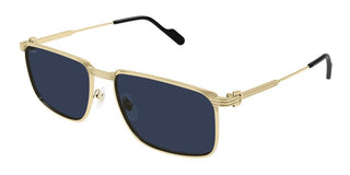 Cartier Ct0534s Men Gold Squared Sunglasses