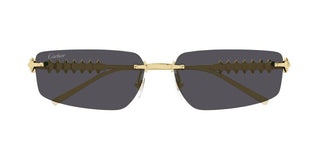 Cartier CT0544S unisex Gold Squared Sunglasses