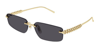 Cartier CT0544S unisex Gold Squared Sunglasses