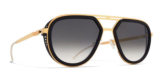 Mykita CYPRESS unisex Gold Pilot Sunglasses