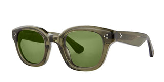 Garrett Leight CYPRUS SUN women Green Butterfly Sunglasses