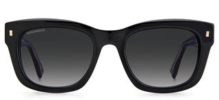 Dsquared2 D2 0012/S men Black Squared Sunglasses