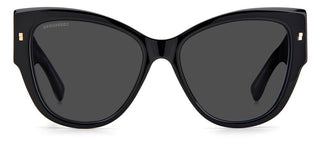 Dsquared2 D2 0016/S women Black Cat Eye Sunglasses