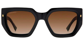 Dsquared2 D2 0031/S unisex Black Geometric Sunglasses