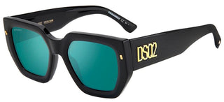 Dsquared2 D2 0031/S unisex Black Geometric Sunglasses